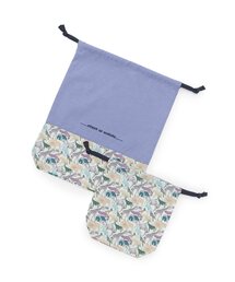 sense of wonder（センスオブワンダー）の「Queue for the Zoo巾着セット(2枚組)（ポーチ）」