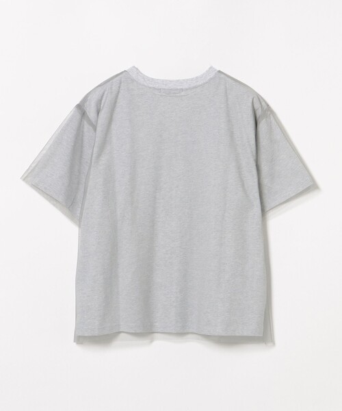 BEAMS HEART（ビームスハート）の「フォト チュール Tシャツ（Tシャツ/カットソー・レディース・チャコールグレー/グレー/オフホワイト・FREE）」の22枚目の写真