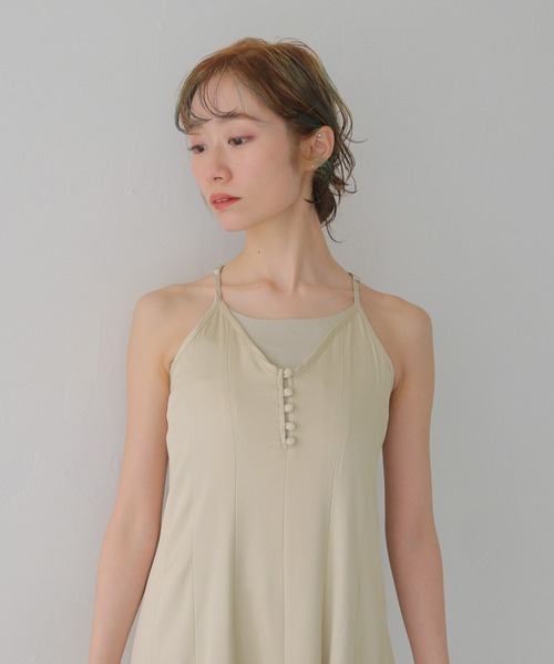 CLEIO（クレイオ）の「【CLEIO】2WAYナローワンピース 2WAY NARROW DRESS（ワンピース・レディース・ブラック/ベージュ・FREE）」の15枚目の写真