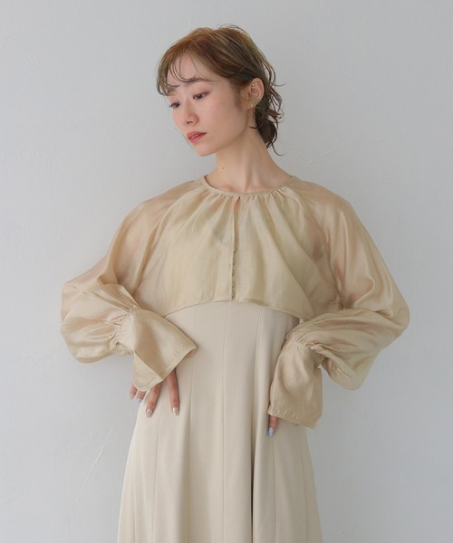 CLEIO（クレイオ）の「【CLEIO】2WAYナローワンピース 2WAY NARROW DRESS（ワンピース・レディース・ブラック/ベージュ・FREE）」の9枚目の写真