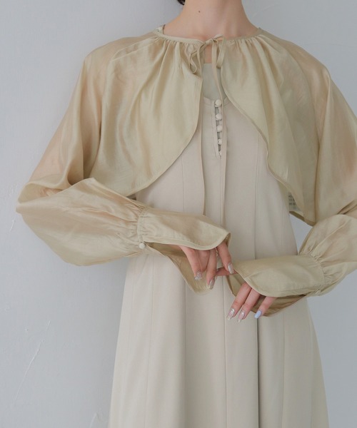 CLEIO（クレイオ）の「【CLEIO】2WAYナローワンピース 2WAY NARROW DRESS（ワンピース・レディース・ブラック/ベージュ・FREE）」の11枚目の写真