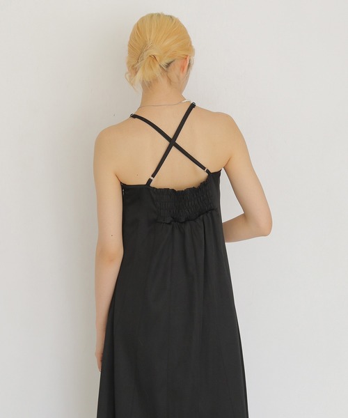 CLEIO（クレイオ）の「【CLEIO】2WAYナローワンピース 2WAY NARROW DRESS（ワンピース・レディース・ブラック/ベージュ・FREE）」の22枚目の写真