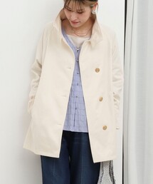 MICO COULIER | クリアツイル撥水スタンドカラーコート(その他アウター)