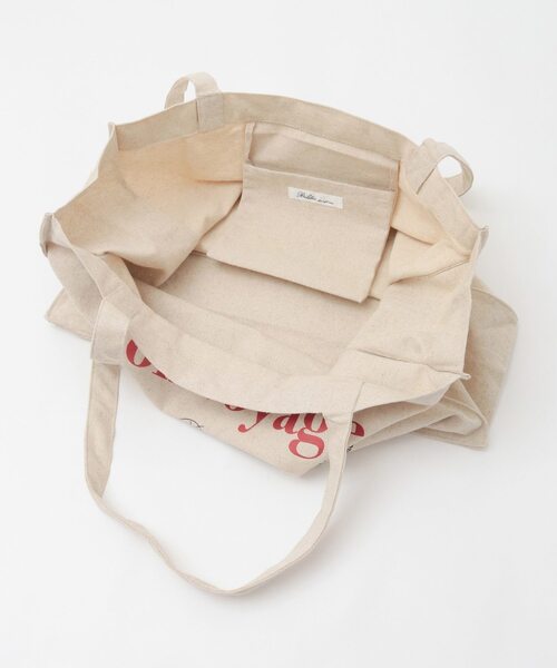 Tiara（ティアラ）の「【Bilitis dix-sept ans/ビリティス・ディセッタン】Bon Voyage Tote（トートバッグ・レディース・アイボリー・FREE）」の7枚目の写真