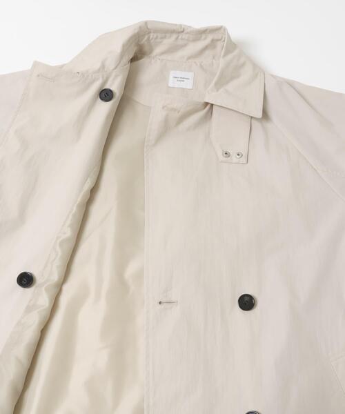 URBAN RESEARCH DOORS（アーバンリサーチドアーズ）の「袖ボリュームスタンドコート（トレンチコート・レディース・ベージュ/ライトベージュ・FREE）」の19枚目の写真