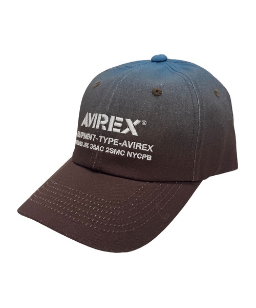MAISON mou(メゾンムー)の「【AVIREX/アヴィレックス】GRADATION COLOR CAP グラデーションカラーキャップ(キャップ・レディース・カーキ/ブラック/ブルー/ネイビー・FREE)」の3枚目の写真