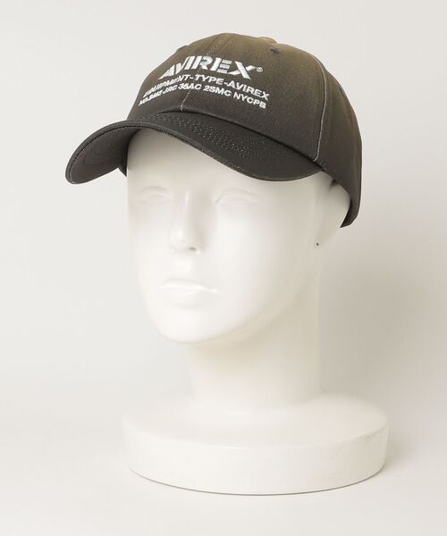 MAISON mou(メゾンムー)の「【AVIREX/アヴィレックス】GRADATION COLOR CAP グラデーションカラーキャップ(キャップ・レディース・カーキ/ブラック/ブルー/ネイビー・FREE)」の7枚目の写真
