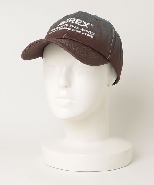 MAISON mou(メゾンムー)の「【AVIREX/アヴィレックス】GRADATION COLOR CAP グラデーションカラーキャップ(キャップ・レディース・カーキ/ブラック/ブルー/ネイビー・FREE)」の9枚目の写真