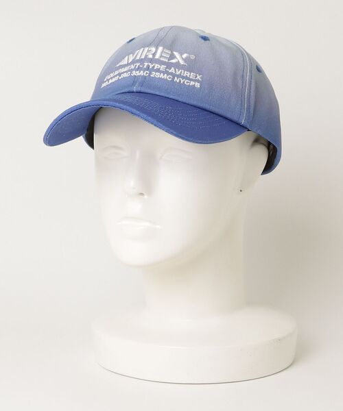 MAISON mou(メゾンムー)の「【AVIREX/アヴィレックス】GRADATION COLOR CAP グラデーションカラーキャップ(キャップ・レディース・カーキ/ブラック/ブルー/ネイビー・FREE)」の11枚目の写真