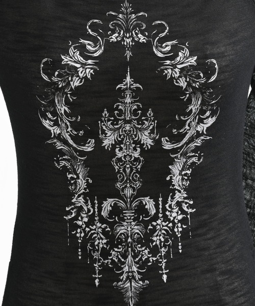 REFLEM(レフレム)の「『REFLEM/レフレム』シアーオフショルL/S Tee/ロングスリーブカットソー(Tシャツ/カットソー・レディース・ホワイト/ブラック・FREE)」の19枚目の写真