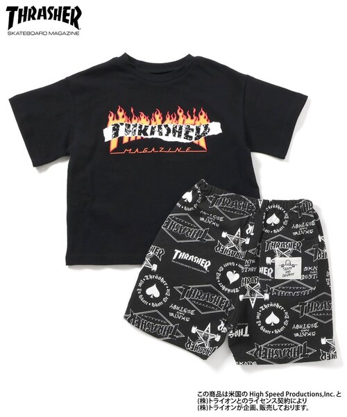 リンク】THRASHER Tシャツ/パンツセット（セットアップ）｜Ampersand
