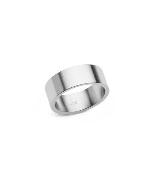Daniel Wellington（ダニエルウェリントン）の「Line Ring Brushed 8.0MM ブラッシュ仕上げ シルバー／グレー（リング・メンズ・グレー/シルバー・58/60/62/64/66/68/70）」の5枚目の写真