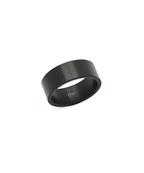 Daniel Wellington（ダニエルウェリントン）の「Line Ring Brushed 8.0MM ブラッシュ仕上げ シルバー／グレー（リング・メンズ・グレー/シルバー・58/60/62/64/66/68/70）」の3枚目の写真