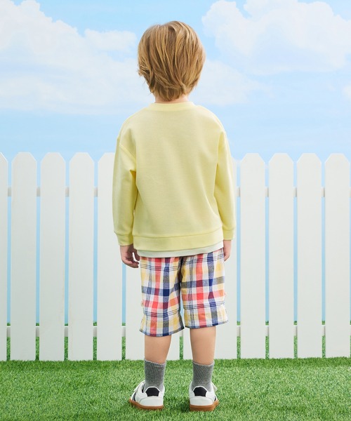 combimini(コンビミニ)の「2WAYハーフパンツ(チェック)(その他パンツ・キッズ・オフホワイト・80/90/100/110/120)」の10枚目の写真