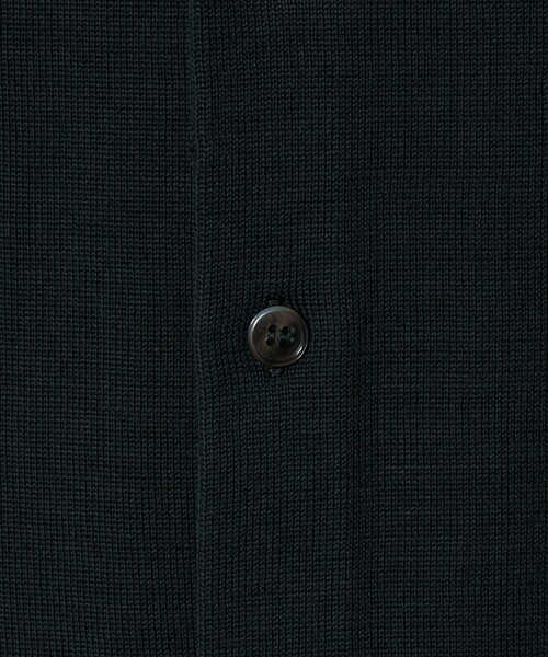 BEAUTY&YOUTH UNITED ARROWS（ビューティーアンドユースユナイテッドアローズ）の「コットン 8B クルーネック カーディガン（カーディガン/ボレロ・メンズ・ブラック/ダークグリーン・L/XL/S/M）」の18枚目の写真