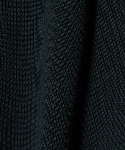 BEAUTY&YOUTH UNITED ARROWS（ビューティーアンドユースユナイテッドアローズ）の「コットン 8B クルーネック カーディガン（カーディガン/ボレロ・メンズ・ブラック/ダークグリーン・L/XL/S/M）」の19枚目の写真