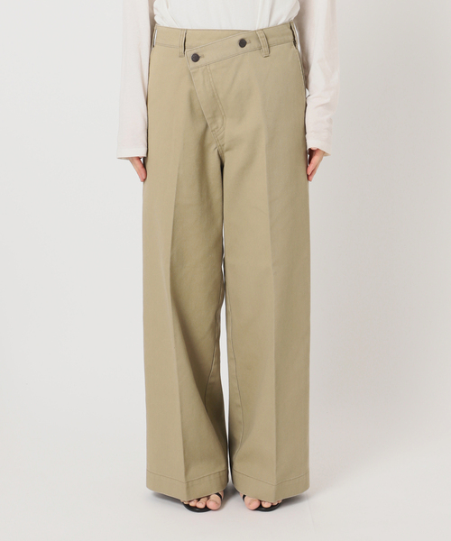 Dickies(ディッキーズ)の「ウォッシャブル / DICKIES / ディッキーズ 別注 ウエストクロスパンツ(チノパンツ・レディース・ベージュ/ブラウン・SMALL/MEDIUM)」の19枚目の写真