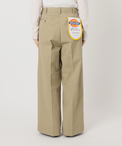Dickies(ディッキーズ)の「ウォッシャブル / DICKIES / ディッキーズ 別注 ウエストクロスパンツ(チノパンツ・レディース・ベージュ/ブラウン・SMALL/MEDIUM)」の21枚目の写真