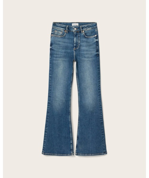 ALLSAINTS（オールセインツ）の「MAISIE BOOTCUT DENIM JEANS | MAISIE ブーツカット デニム ジーンズ（デニムパンツ・レディース・インディゴブルー・26/27/25/24）」の6枚目の写真