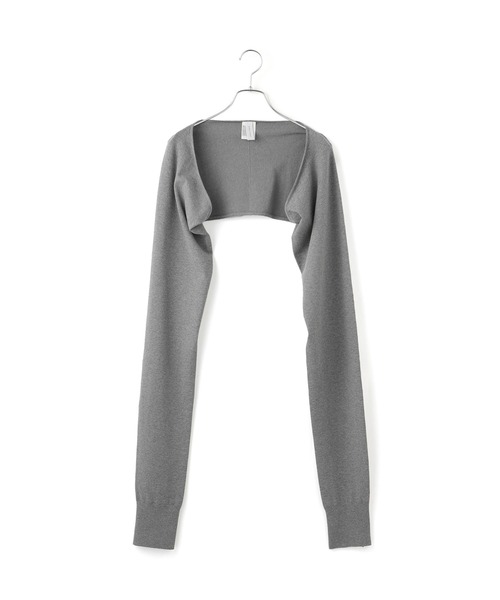 ADAM ET ROPE'（アダムエロペ）の「ボレロニットビスチェ（カーディガン/ボレロ・レディース・グレー/ブラック・FREE）」の16枚目の写真