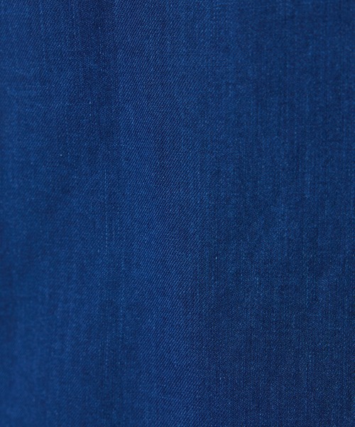 COLLAGE GALLARDAGALANTE（コラージュガリャルダガランテ）の「Q.anos/ライトデニムドルマンシアーシャツ（シャツ/ブラウス・レディース・サックスブルー/ブルー/オフホワイト・FREE）」の16枚目の写真