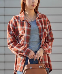 BIG MAC（ビッグマック）の「BIG MAC/ビッグマック オンブレチェック オープンカラーシャツ 2026年春夏（シャツ/ブラウス）」