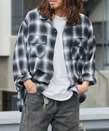 BIG MAC | BIG MAC/ビッグマック オンブレチェック オープンカラーシャツ 2026年春夏(シャツ/ブラウス)