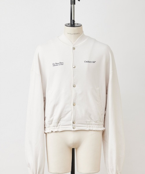 SHINYAKOZUKA(シンヤコヅカ)の「WASHED ORDINARY LOCAL VERSITY WITH NO EFFECT(その他トップス・メンズ・パープル/オートミール/ブラック系その他・MEDIUM/LARGE/X-LARGE)」の3枚目の写真