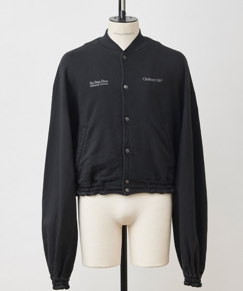 SHINYAKOZUKA(シンヤコヅカ)の「WASHED ORDINARY LOCAL VERSITY WITH NO EFFECT(その他トップス・メンズ・パープル/オートミール/ブラック系その他・MEDIUM/LARGE/X-LARGE)」の2枚目の写真