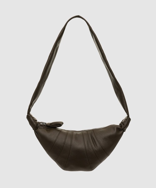 LEMAIRE(ルメール)の「SMALL CROISSANT BAG(ショルダーバッグ・メンズ・ブラック/ブラウン/カーキ・ONE SIZE)」の3枚目の写真