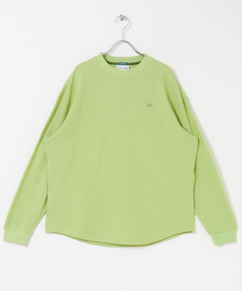 LACOSTE（ラコステ）の「『別注』LACOSTE×DOORS　THICK PIQUE ROUND LONG-SLEEVE（Tシャツ/カットソー・メンズ・ライトブルー/グリーン・4/3）」の12枚目の写真