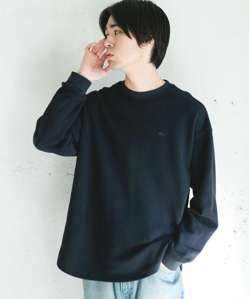 LACOSTE（ラコステ）の「『別注』LACOSTE×DOORS　THICK PIQUE ROUND LONG-SLEEVE（Tシャツ/カットソー・メンズ・ライトブルー/グリーン・4/3）」の16枚目の写真