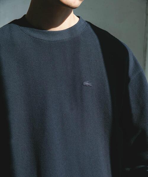 LACOSTE（ラコステ）の「『別注』LACOSTE×DOORS　THICK PIQUE ROUND LONG-SLEEVE（Tシャツ/カットソー・メンズ・ライトブルー/グリーン・4/3）」の17枚目の写真