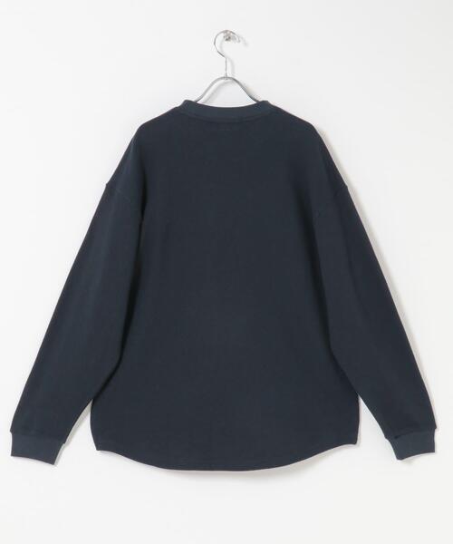 別注』LACOSTE×DOORS THICK PIQUE ROUND LONG-SLEEVE（Tシャツ