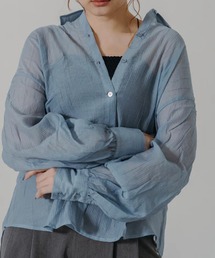 merrylatte | オーバーシアーシャツ【IROHANI】(シャツ/ブラウス)