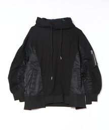 MMMM（エムエムエムエム）の「/MMMM/TC裏毛×ナイロンツイル　MA-1パーカー（MA-1）」