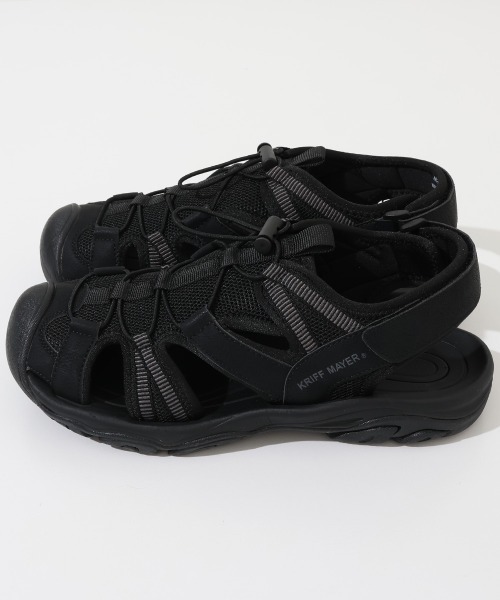 KRIFF MAYER(クリフメイヤー)の「スポーツサンダル(ドローコード)(サンダル・メンズ・ネイビー/ブラック・SMALL/LARGE/X-LARGE/MEDIUM)」の3枚目の写真