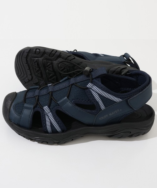 KRIFF MAYER(クリフメイヤー)の「スポーツサンダル(ドローコード)(サンダル・メンズ・ネイビー/ブラック・SMALL/LARGE/X-LARGE/MEDIUM)」の8枚目の写真