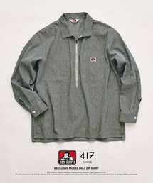 BEN DAVIS | 【BEN DAVIS / ベンデイビス】417別注 Half Zip Shirt(シャツ/ブラウス)