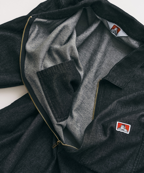 BEN DAVIS(ベンデイビス)の「【BEN DAVIS / ベンデイビス】417別注 Half Zip Shirt(シャツ/ブラウス・メンズ・ブルー/ネイビー/サックスブルー・X-LARGE/LARGE/MEDIUM)」の16枚目の写真