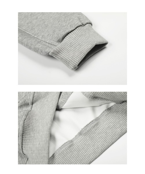mushwear(マッシュウェア)の「スタッズアクセントジップパーカー(パーカー・メンズ・ブラック/グレー・MEDIUM/LARGE/X-LARGE)」の11枚目の写真