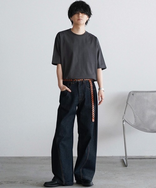 WYM LIDNM（ウィム バイ リドム）の「COMBINATION CHAIN BRACELET / SNAKE CHAIN BRACELET（ブレスレット・メンズ・シルバー系1/シルバー系2・S/FREE/M）」の6枚目の写真