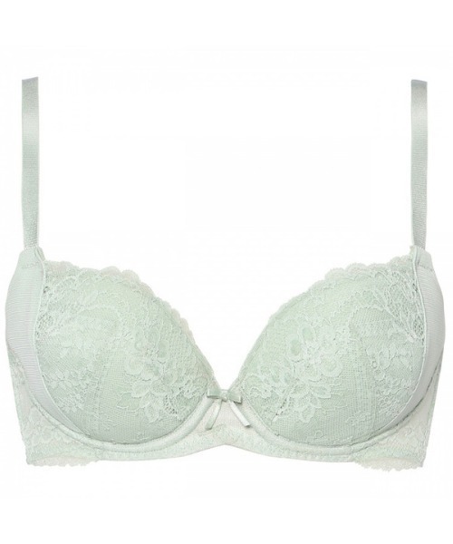 AMOSTYLE BY Triumph（アモスタイルバイトリンプ）の「きゅっと寄せブラ ブラ＆ショーツセット デイジーレース【B,C,Dカップ】AMST1150 WHU3 + Hikini JX【amo-kb】（ブラ&ショーツ・レディース・ネイビー/チェリーピンク/ライトグリーン・D70M/D75L/B70M/B75M/C65M/C70M/C75L/D65M/B65M）」の10枚目の写真