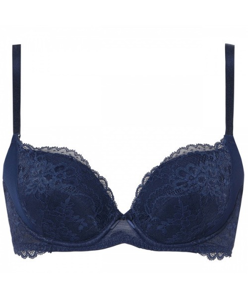 AMOSTYLE BY Triumph（アモスタイルバイトリンプ）の「きゅっと寄せブラ ブラ＆ショーツセット デイジーレース【B,C,Dカップ】AMST1150 WHU3 + Hikini JX【amo-kb】（ブラ&ショーツ・レディース・ネイビー/チェリーピンク/ライトグリーン・D70M/D75L/B70M/B75M/C65M/C70M/C75L/D65M/B65M）」の15枚目の写真