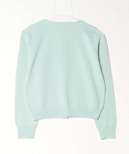 ASTORIA ODIER（アストリアオディール）の「パールビジュー釦カーディガン（カーディガン/ボレロ・レディース・ミント/ホワイト/ネイビー・MEDIUM/SMALL/LARGE）」の13枚目の写真