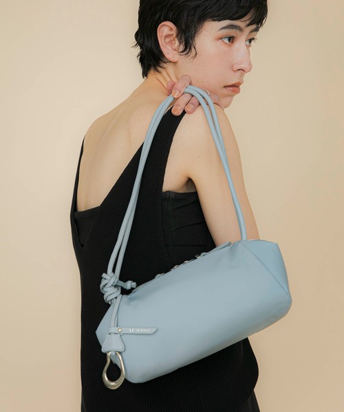 LE VERNIS（ル・ベルニ）の「[LE VERNIS] Marshmallow boston bag (Fabric)（ショルダーバッグ・レディース・ブラウン/ブルー/ブラック・FREE）」の3枚目の写真