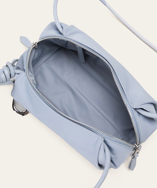 LE VERNIS（ル・ベルニ）の「[LE VERNIS] Marshmallow boston bag (Fabric)（ショルダーバッグ・レディース・ブラウン/ブルー/ブラック・FREE）」の10枚目の写真