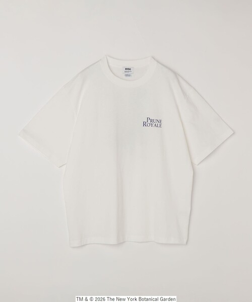 SHIPS any（シップス エニィ）の「【SHIPS any別注】NYBG: ボタニカル プリント リラックス Tシャツ◇（Tシャツ/カットソー・メンズ・ホワイト系その他/ホワイト/ブラック・MEDIUM/X-LARGE/LARGE）」の20枚目の写真