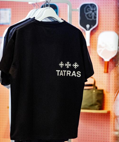 TATRAS(タトラス)の「TATRAS(タトラス) NUNKI ヌンキ(Tシャツ/カットソー・メンズ・ブラック/ホワイト・2/4/3/1)」の4枚目の写真