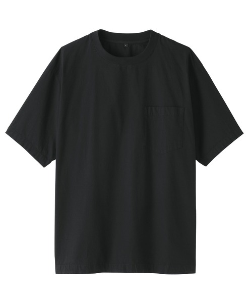 無印良品(ムジルシリョウヒン)の「紳士 涼感クルーネック半袖布帛Tシャツ(シャツ/ブラウス・メンズ・カーキ/ブラック/ネイビー/ダークグレー/ホワイト・M/L/XL/S)」の13枚目の写真